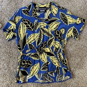 Moschino Floral Blouse